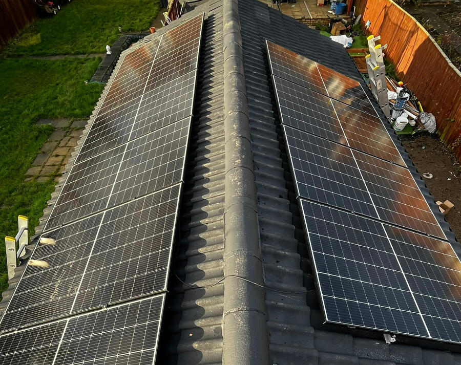 Solar Panel Installation in Darlington