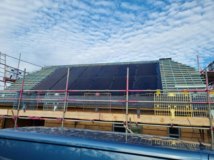 In-Roof Solar Panel Installation in Oxford