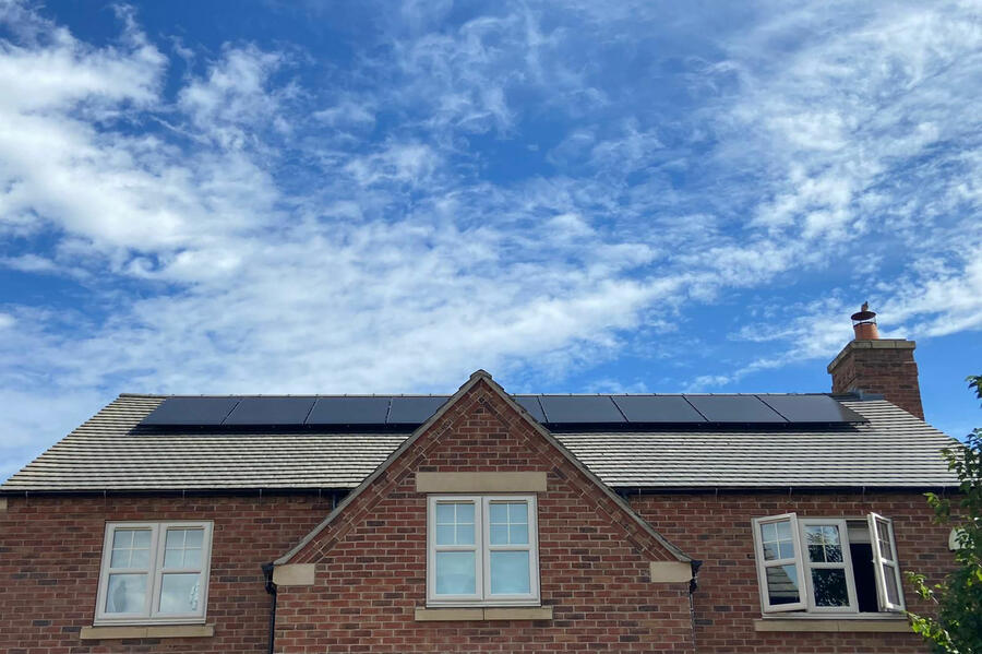 Solar Panel Installation in Keyworth
