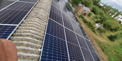 Solar Panels Installed at a Farm in Hereford