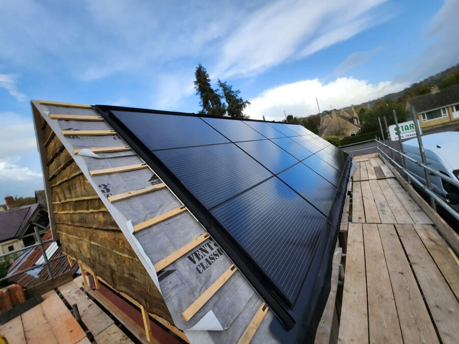 Viridian In-roof Solar Panels
