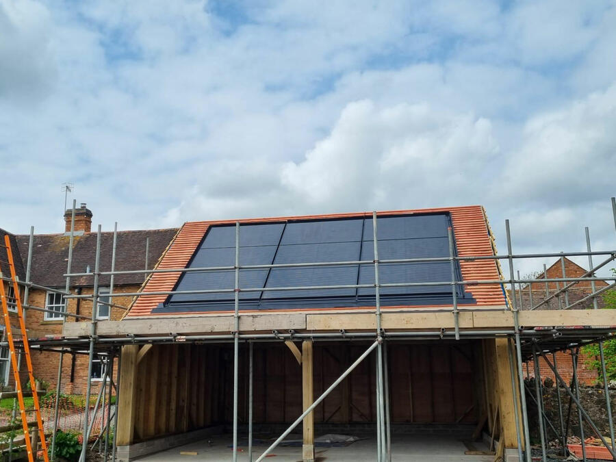 In-Roof Solar Panels Installed in Nottingham